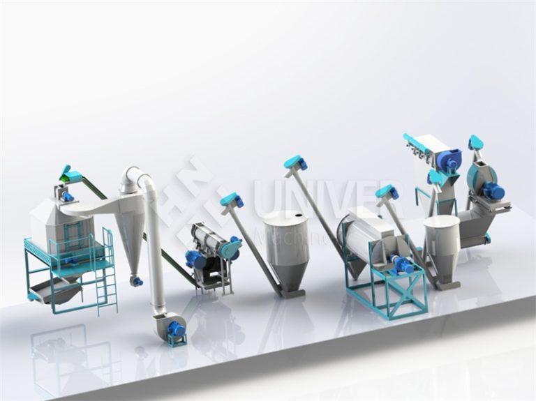 2-3tph animal feed plant