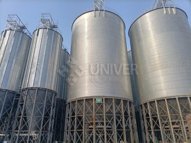 Steel silo project
