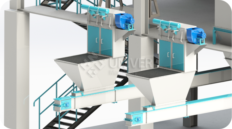 Raw materials receiving