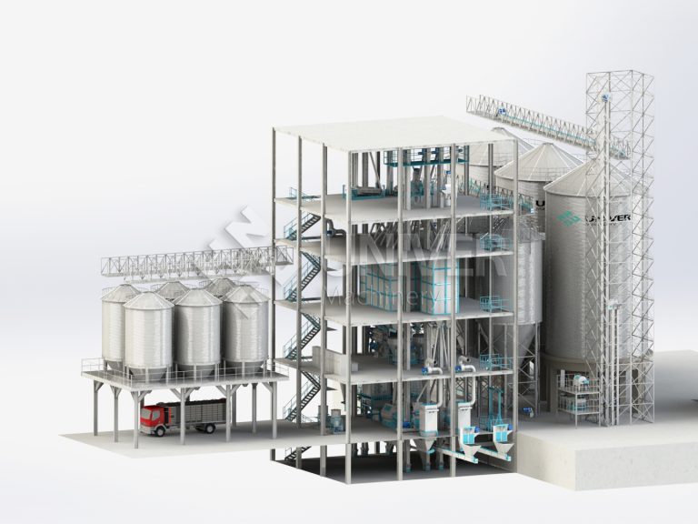 20tph poultry & livestock feed plant