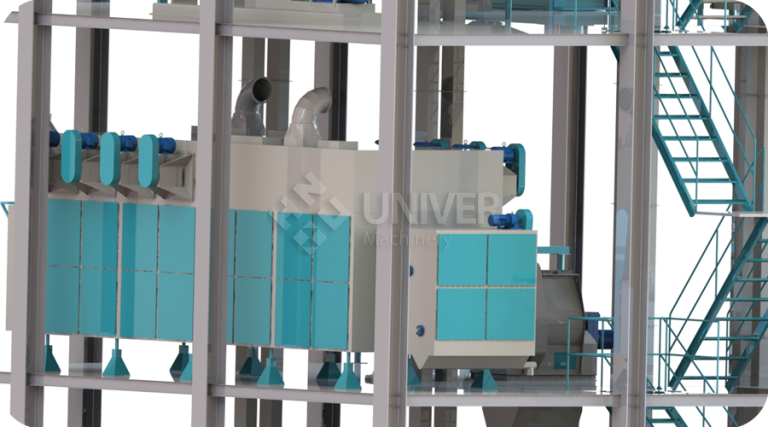 Pellet feed drying
