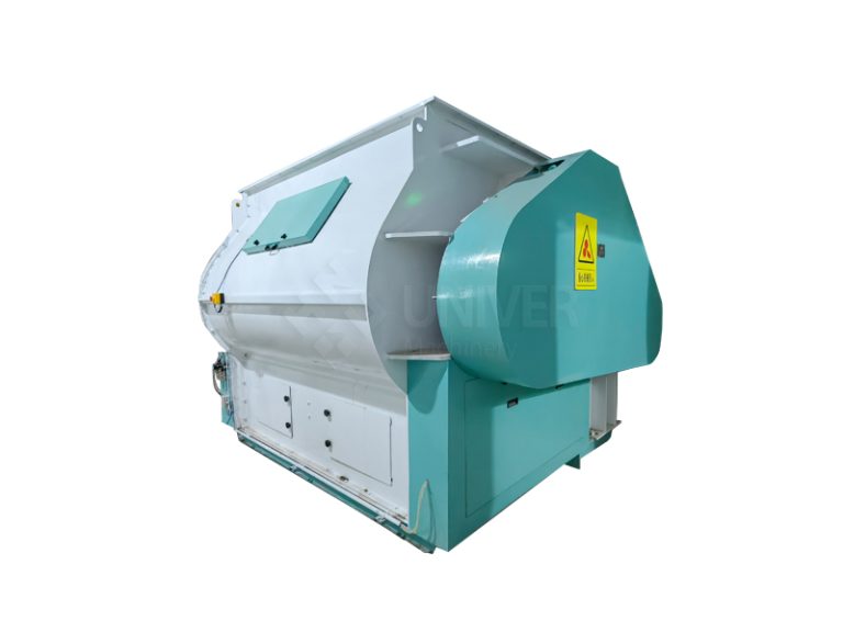 Doubler-shaft paddle mixer