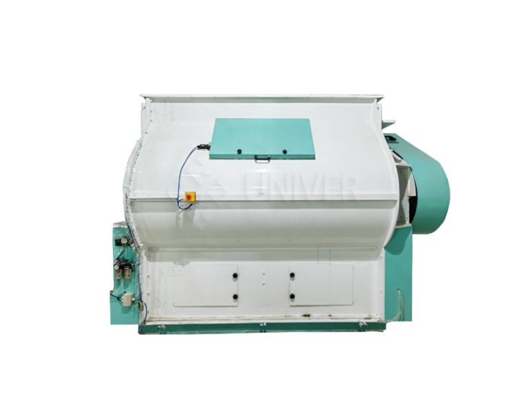 Doubler-shaft paddle mixer