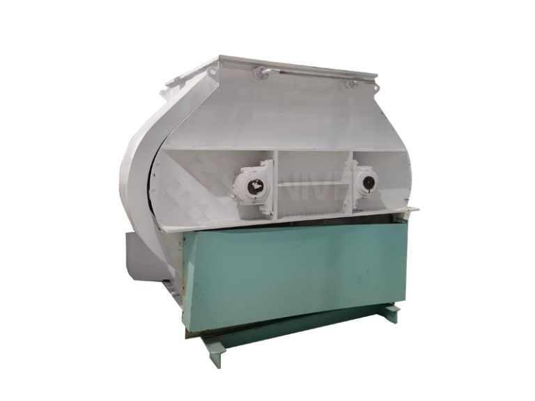 Doubler-shaft paddle mixer