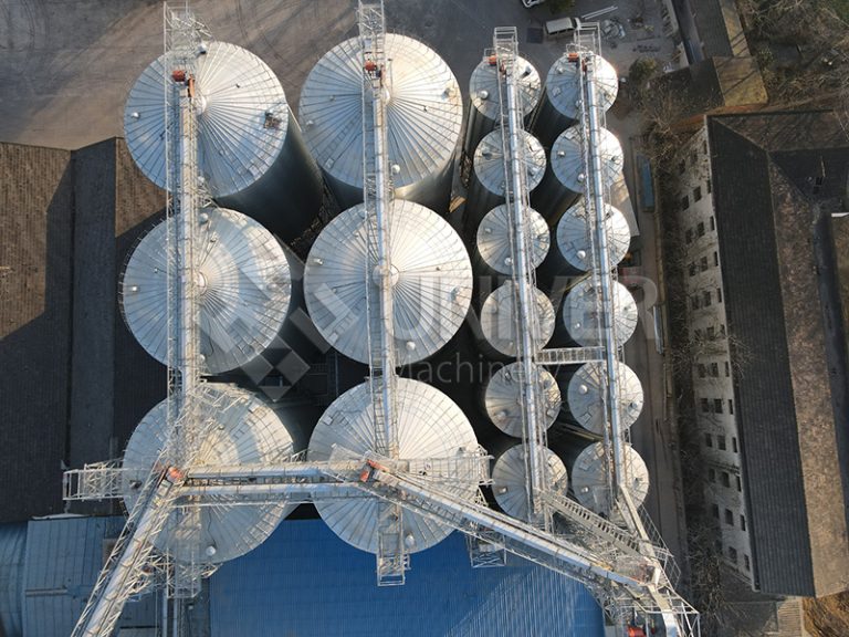 6x1500T Corn Silo+12x170T Soy Meal Silo Project