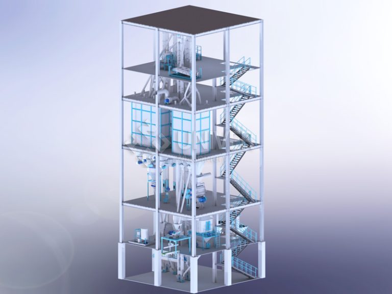 10tph cattle feed plant