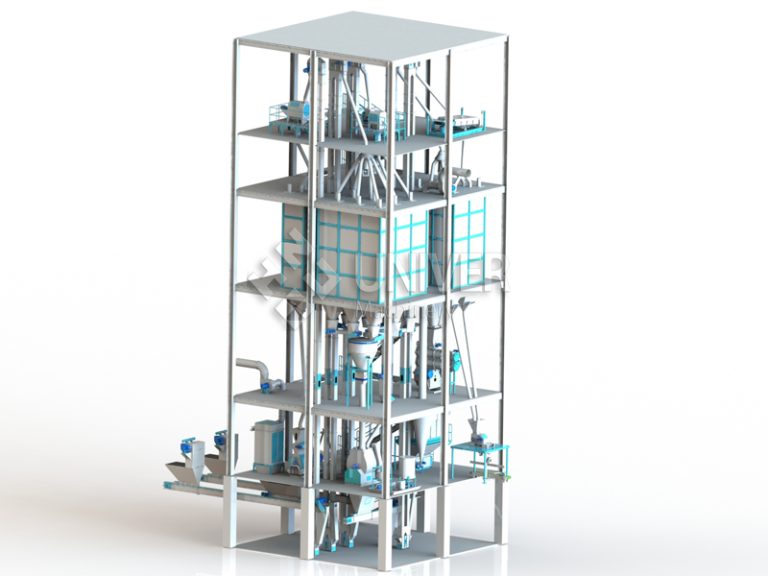 15tph pig feed plant