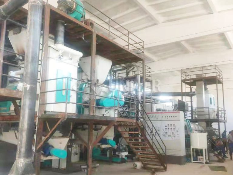 1tph floating fish feed plant