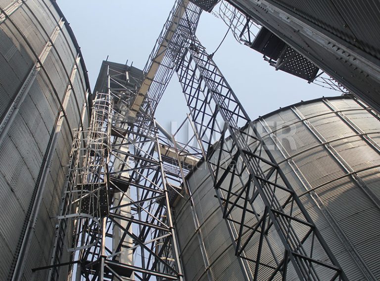 Steel silo project