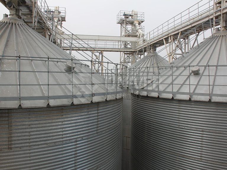 Steel silo project