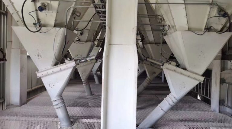 Cone bottom of storage bins