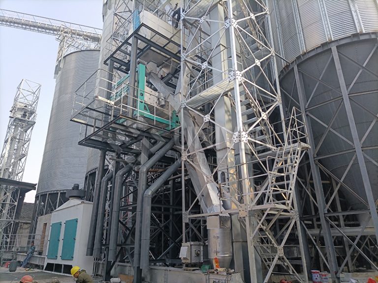 Corn and soy Meal Silo Project