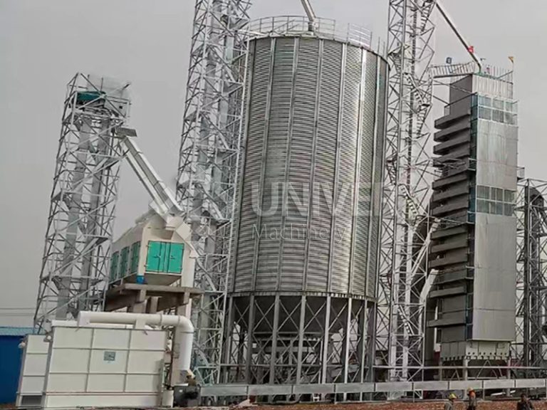 Steel silo project