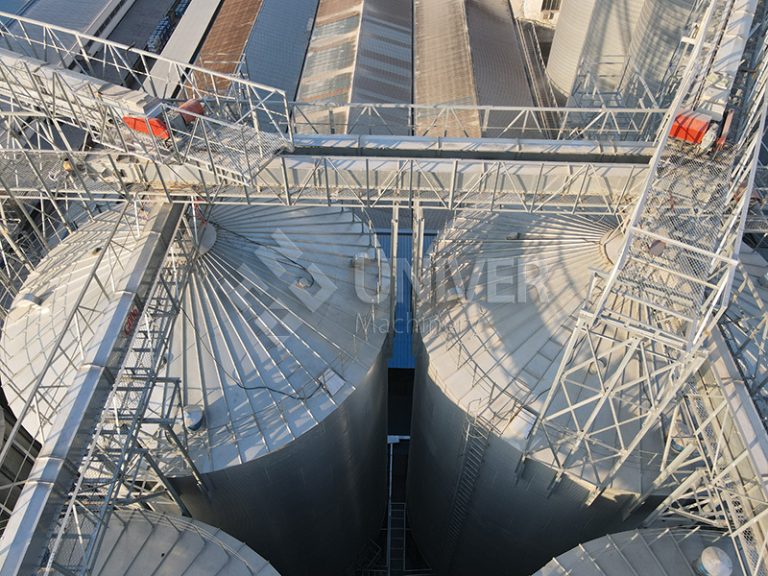 Corn and soy Meal Silo Project