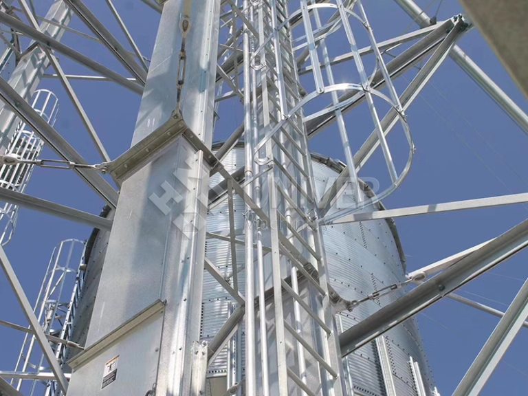 Steel silo project
