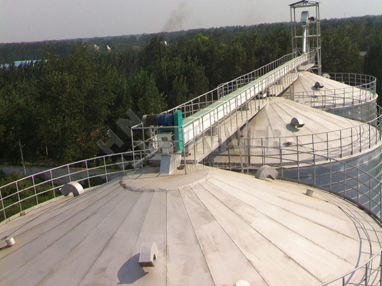 Corn/wheat silo system