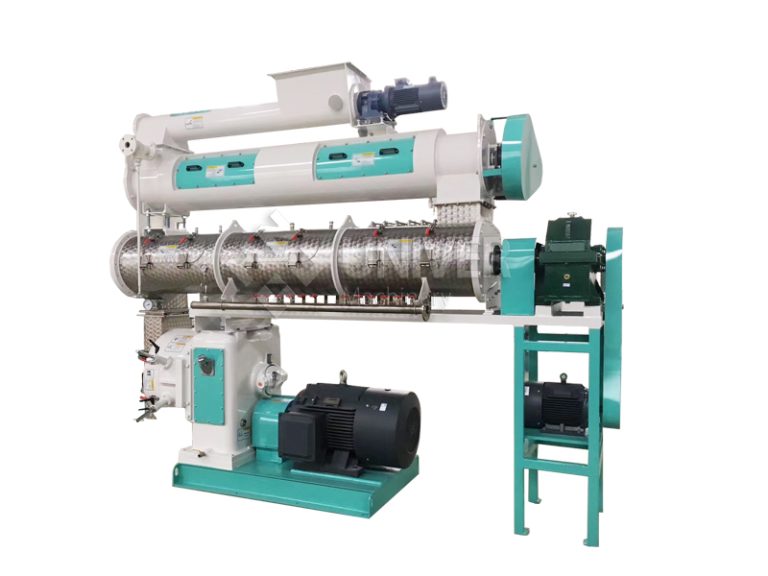 Gear-box aquatic pelllet mill