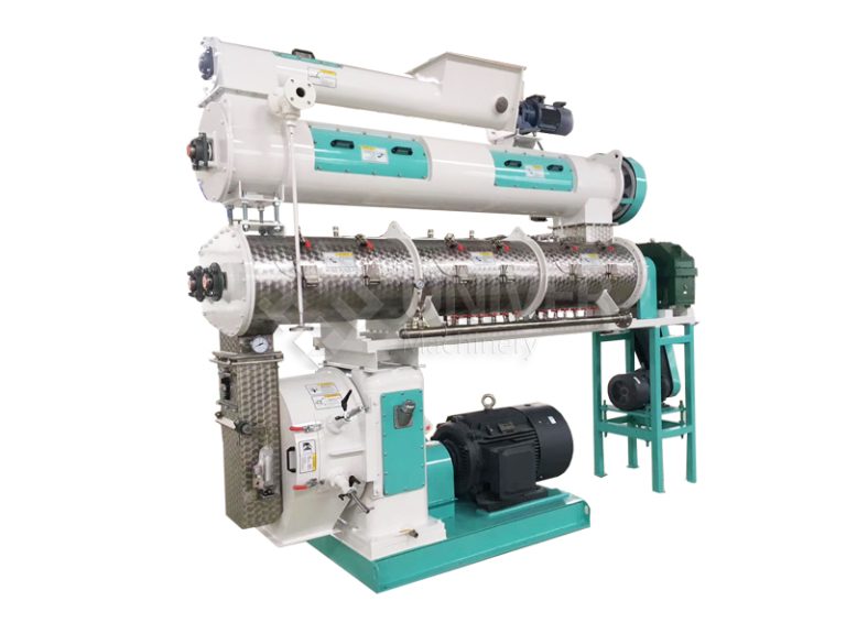 Gear-box aquatic pelllet mill