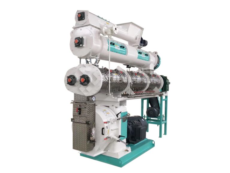 Gear-box aquatic pelllet mill