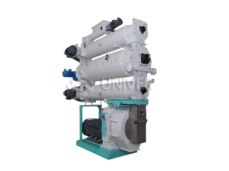 Gear-drive pellet mill