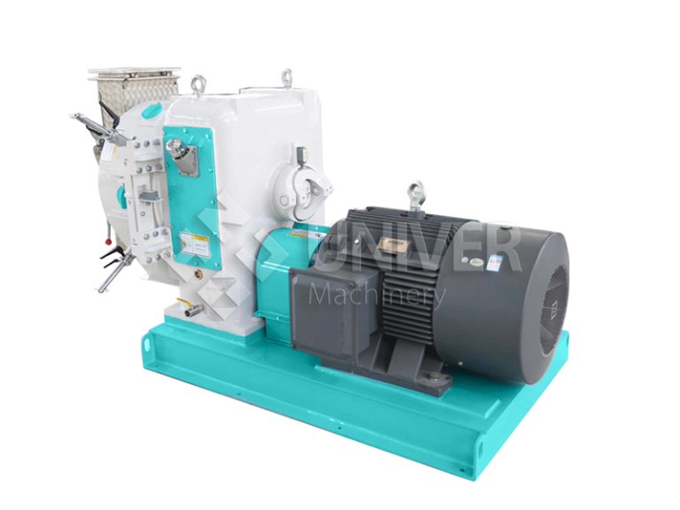 Gear-drive pellet mill