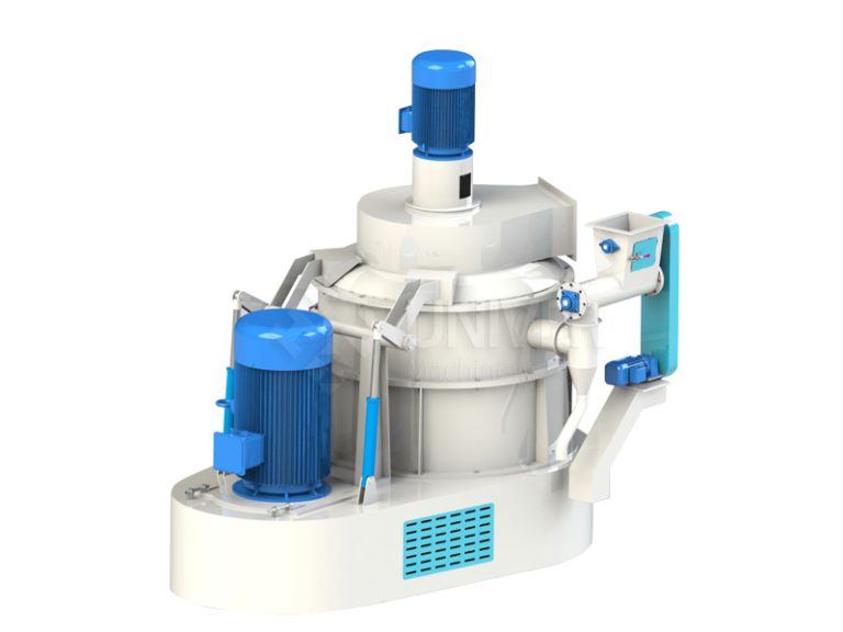Vertical ultra-fine pulverizer