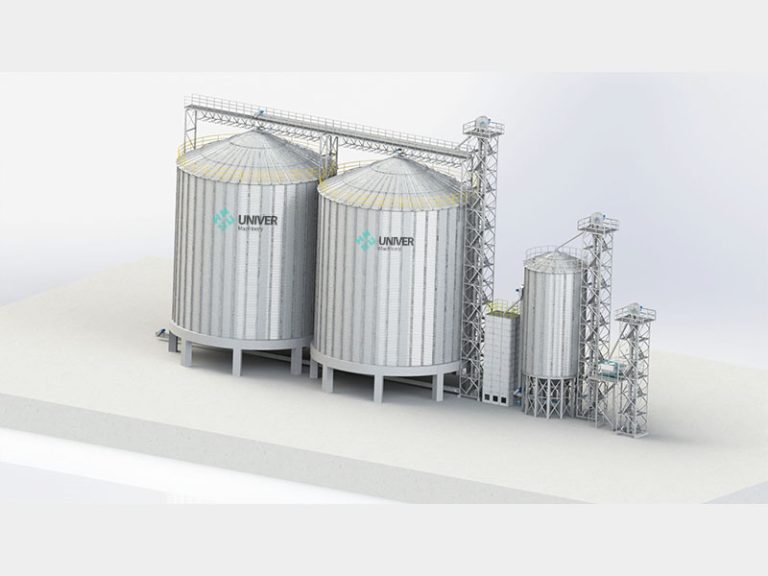 2*3000T+1*300T Steel silo project