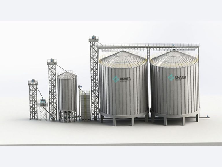 2*3000T+1*300T Steel silo project