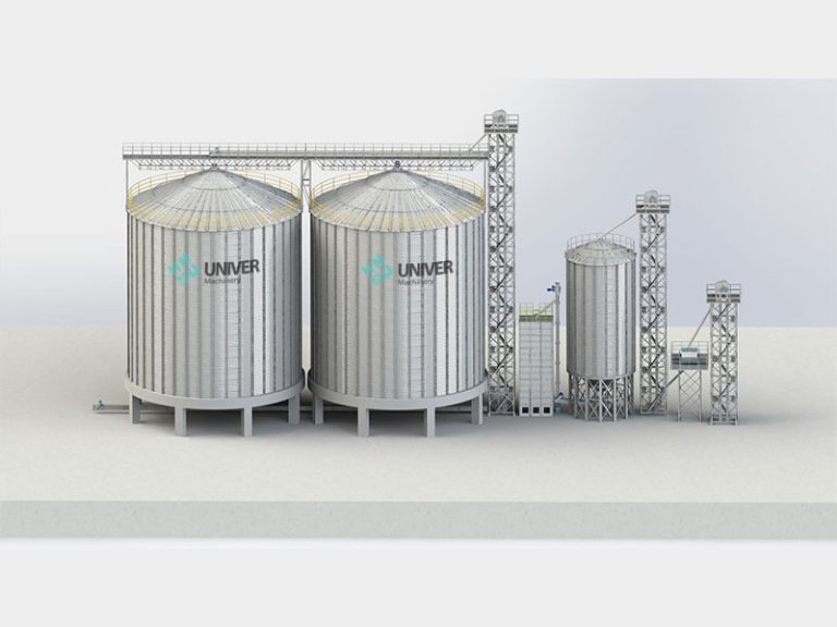 2*3000T+1*300T Steel silo project