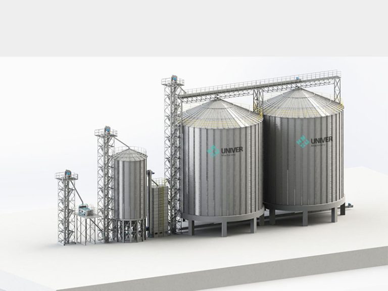 2*3000T+1*300T Steel silo project