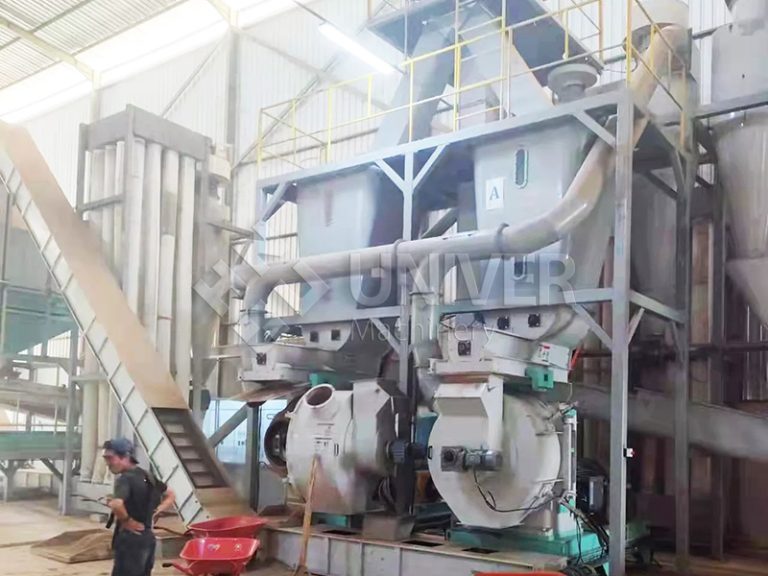 5TPH WOOD PELLET PLANT